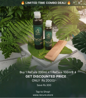 1 ReCure 200ml + 1 ReCure 100ml8 GET DISCOUNTED PRICE
